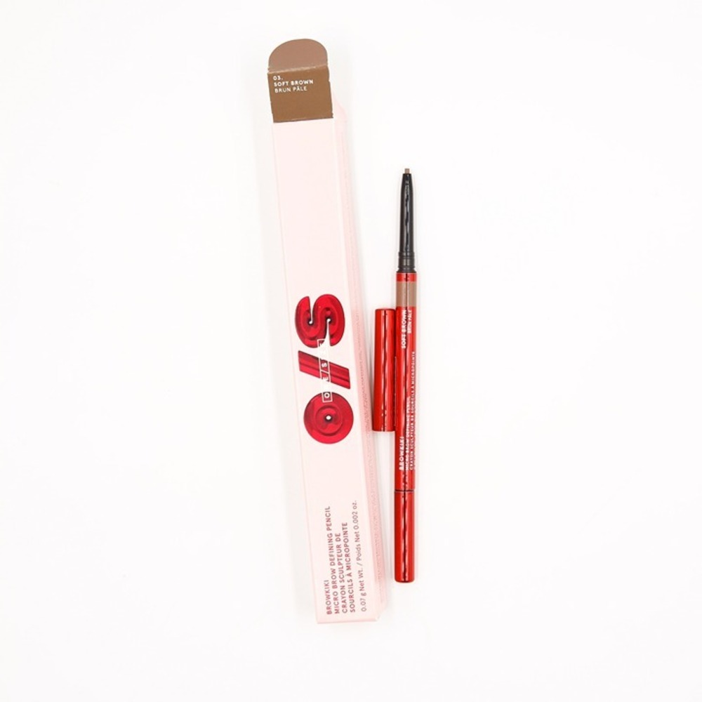ONE/SIZE - Browkiki Micro Brow Defining Pencil‎ - 03 Soft Brown